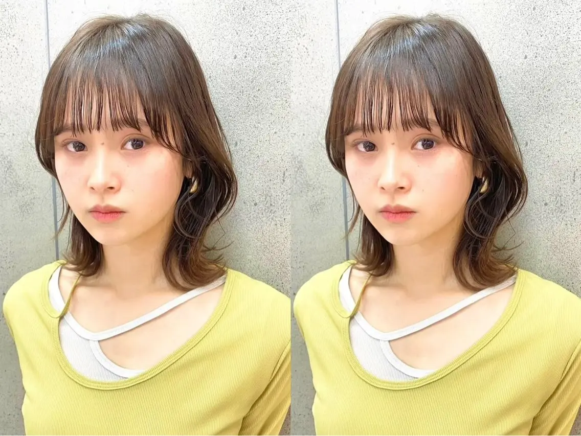 ミディアム ヘアカラー 透明感カラー / Rio👶🏻💞のヘアスタイル