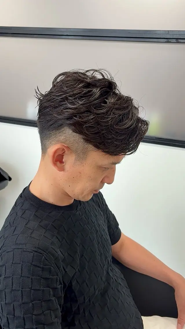 カット+ニュアンスパーマorフェザーパーマ+内部補修TRの写真
