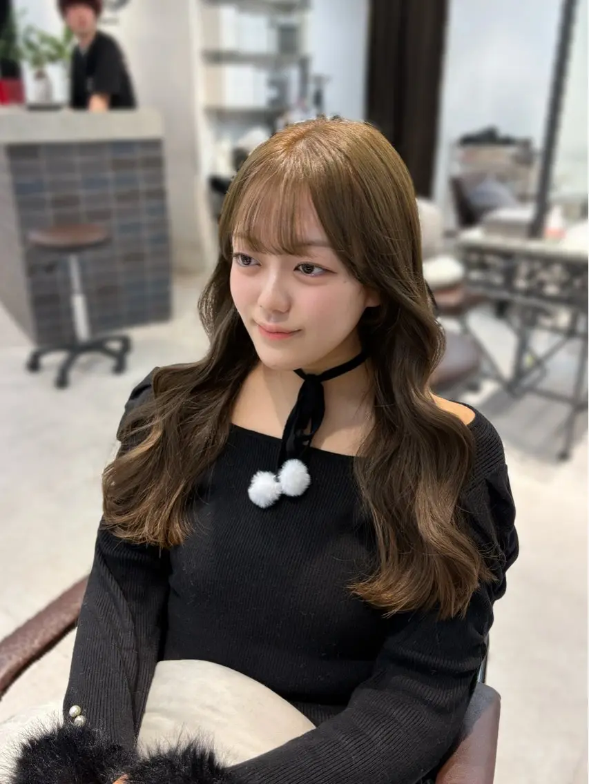 🎀うる艶×透明感カラー🫧🤍最上級 BYKARTEtreatment［おすすめ♡NO.1コース⟡.·*.］の写真