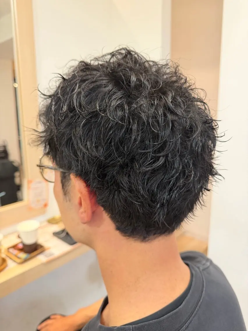 パーマ メンズ メンズパーマ スパイキーショート 【金山】メンズパーマ 似合わせ💫めいのヘアスタイル