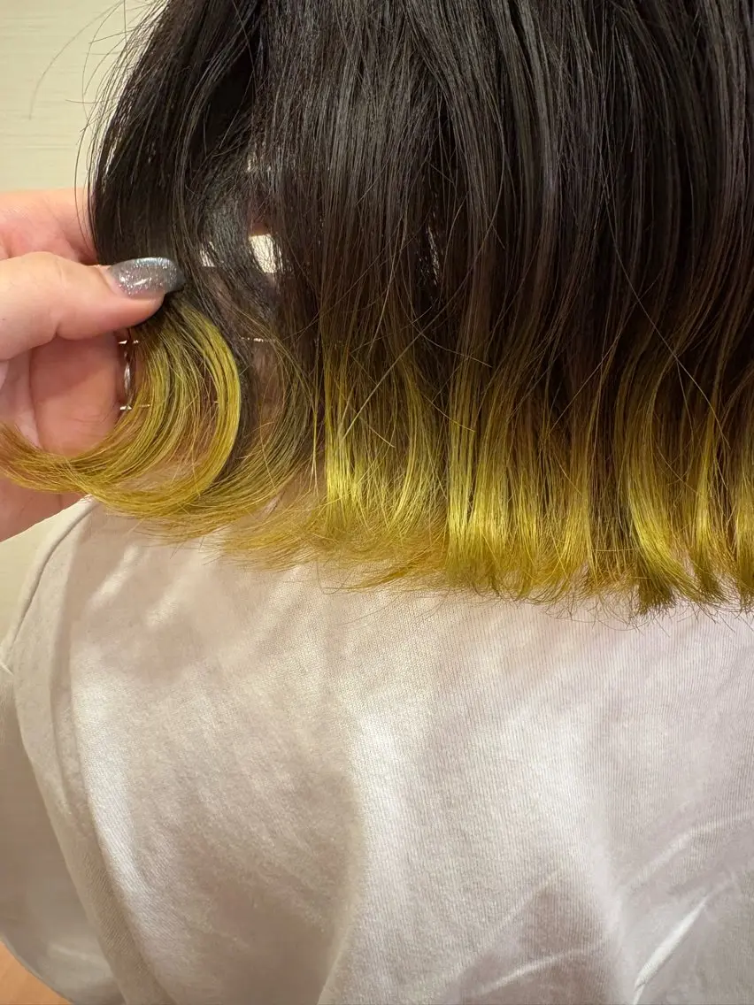 ミディアム ヘアカラー 💿 kanna💿のヘアスタイル
