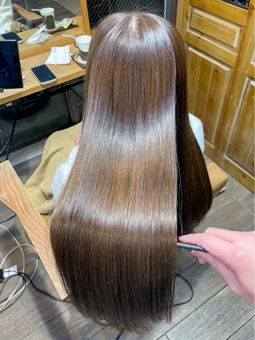 ロング 竹下 勇人のヘアスタイル