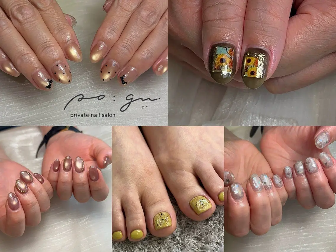 ネイル ハンドネイル nail salon po:gu -ポグ-のネイルデザイン