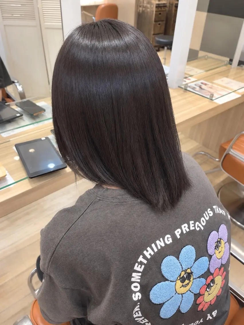 縮毛矯正 しえな/ 新宿/モデル募集🎀のヘアスタイル