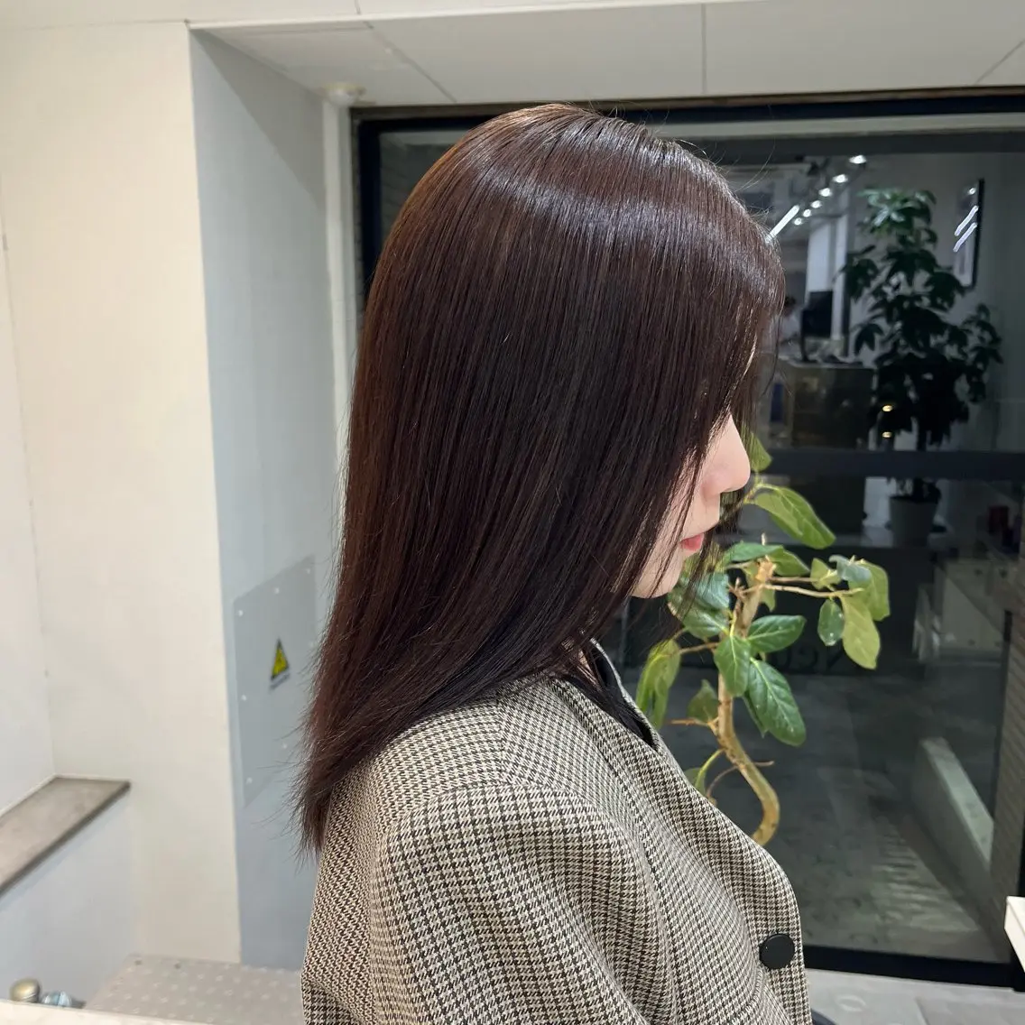 ミディアム ヘアカラー 🫧透明感カラー🫧 大橋美優のヘアスタイル