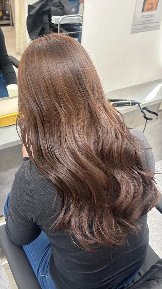 カラー ヘアカラー 韓国レイヤー艶カラー ブリーチ otohaのヘアスタイル