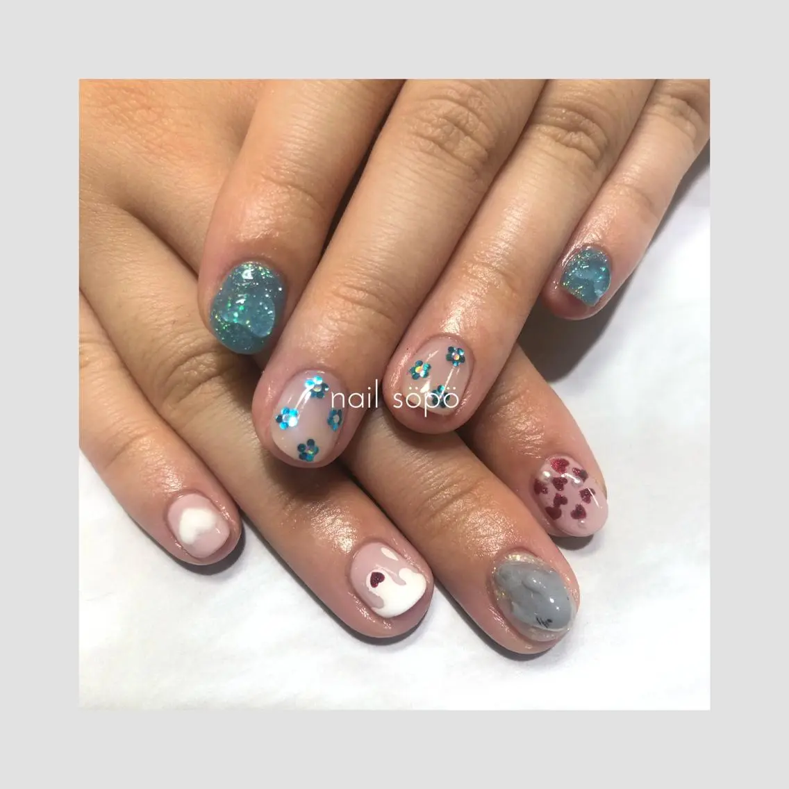 ネイル 自由が丘✳︎ nail söpöのネイルデザイン