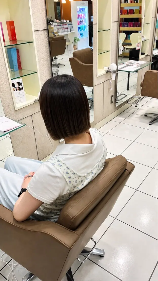 ショート カット トリートメント 🫧透明感 ×艶🫧 吉田 陽菜のヘアスタイル