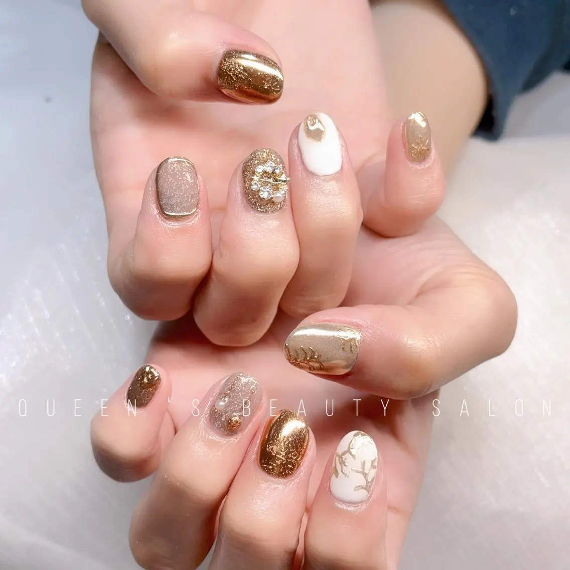 ネイル ハンドネイル Queens マオのネイルデザイン