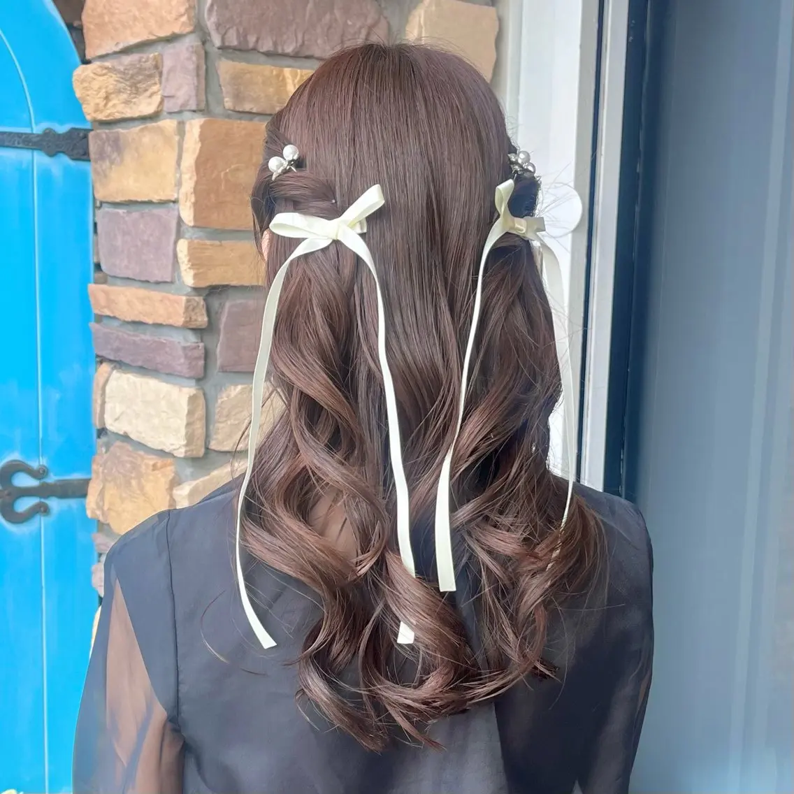 🎀人気🎀 結婚式やパーティーに!とびきり可愛くヘアセット¥6980の写真