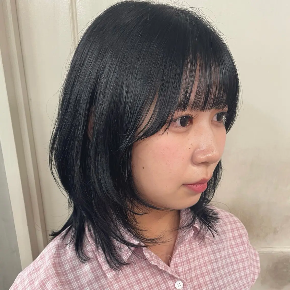 ミディアム カラー カット ヘアカラー RorriM natsuのヘアスタイル