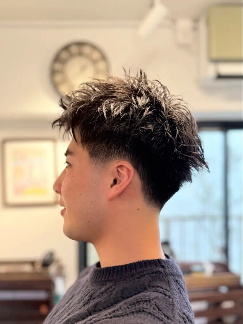 ショート メンズ メンズ/スパイキー ショート/isseyのヘアスタイル