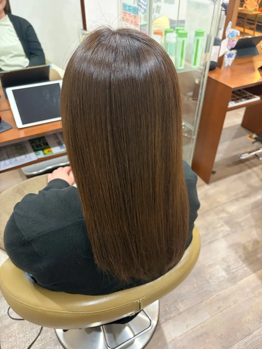 カラー 竹澤 凜華のヘアスタイル