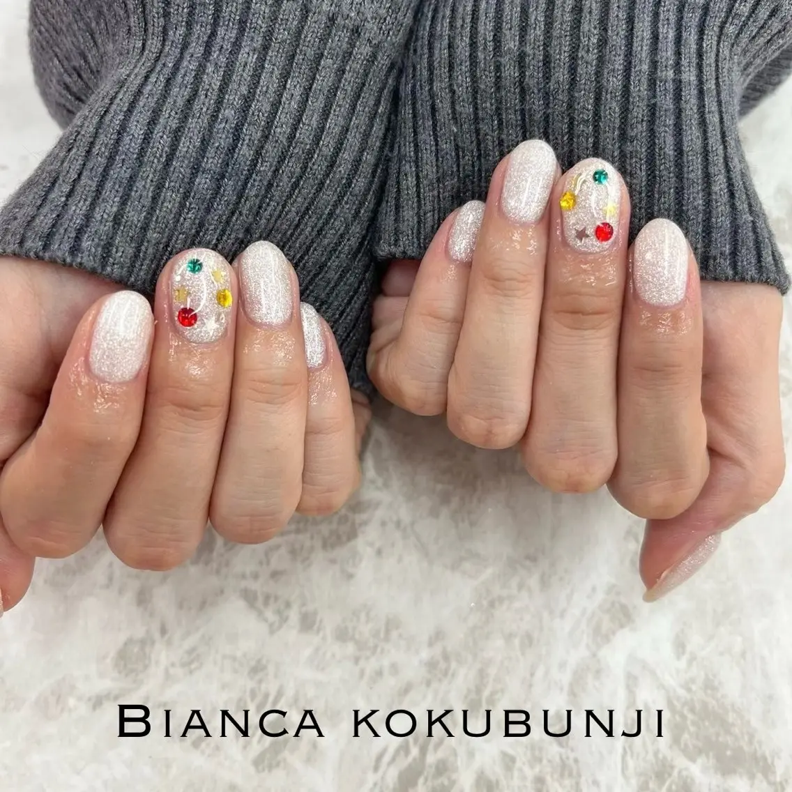 ネイル ハンドネイル Bianca立川店 saitoのネイルデザイン