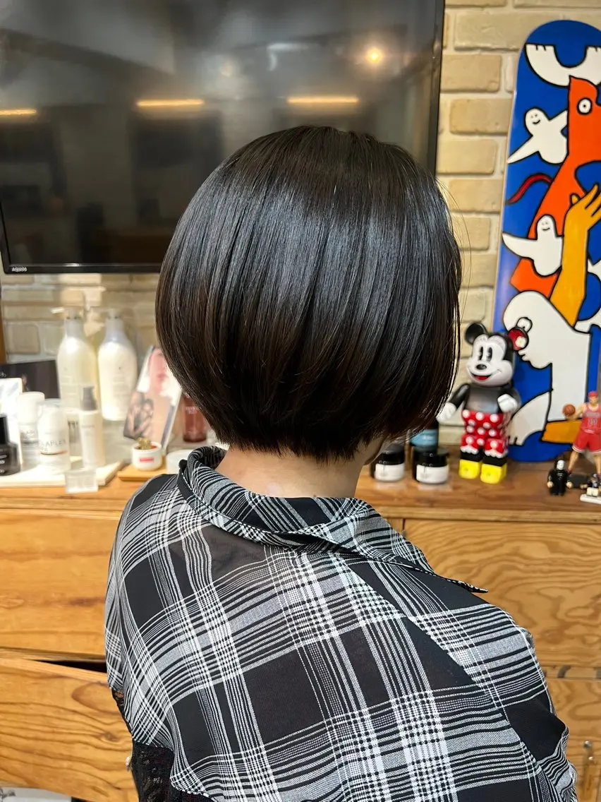 ショート ショートヘア 増田 晃大のヘアスタイル