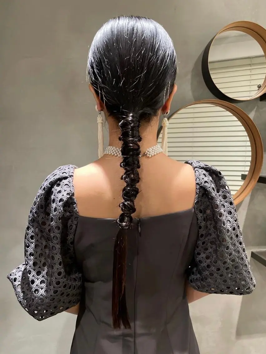 ロング ヘアアレンジ デザイン/アレンジ ❤︎イシイレイのヘアスタイル