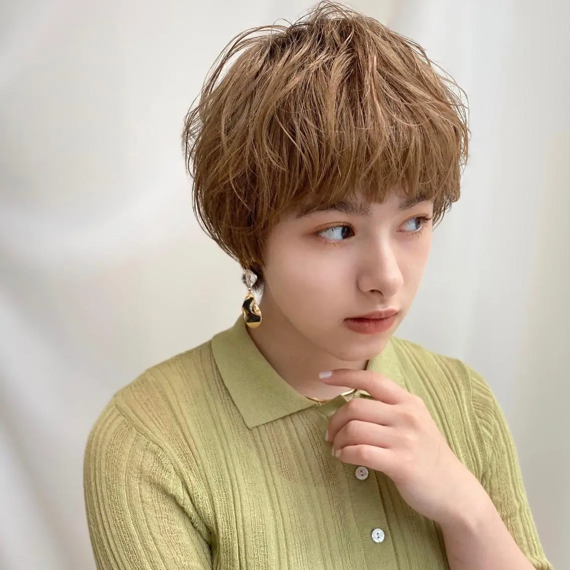 ショート 韓国くびれレイヤー 🇰🇷はづきのヘアスタイル