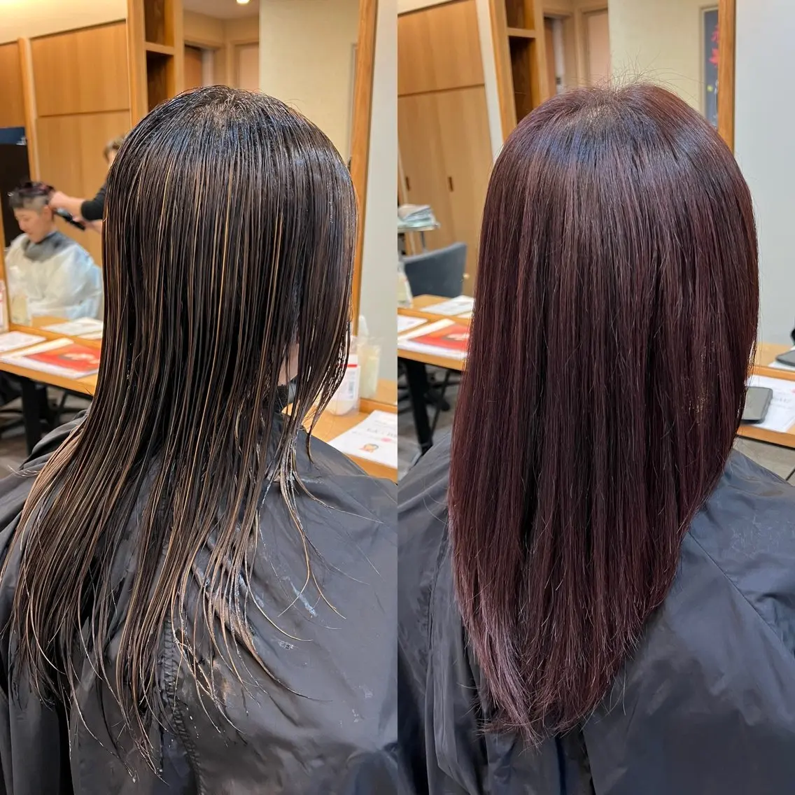 セミロング カラー カット ヘアカラー 美容室 LA BEAU大塚店のヘアスタイル