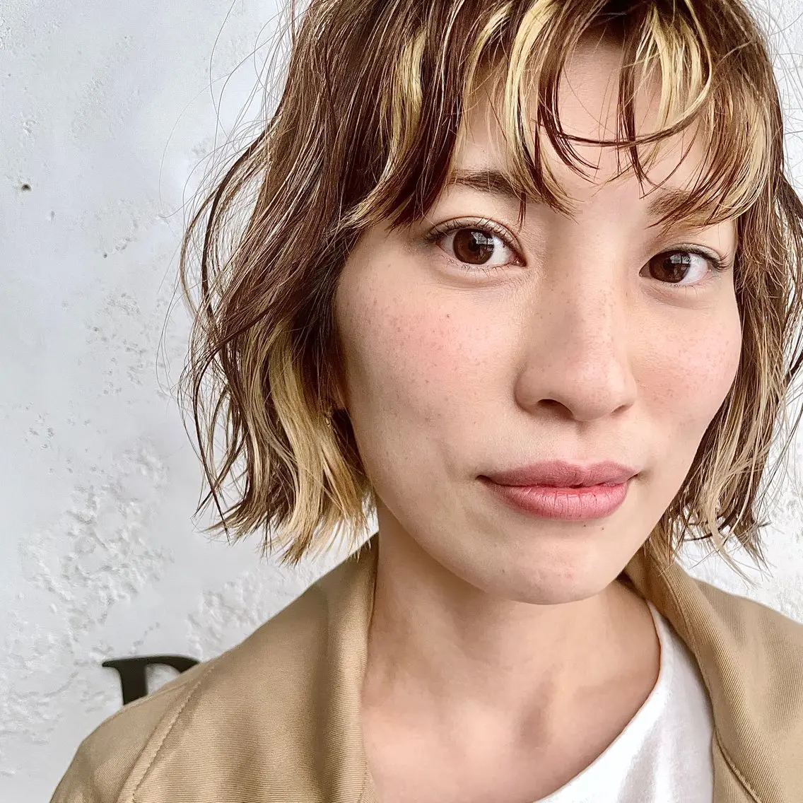ショート カラー パーマ beronica ベロニカのヘアスタイル