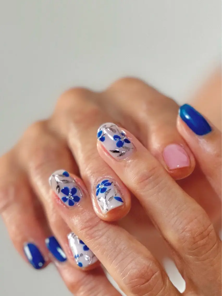 ネイル アートネイル 持ち込み ハンドネイル Wby  CRES NAIL  聖seiのネイルデザイン