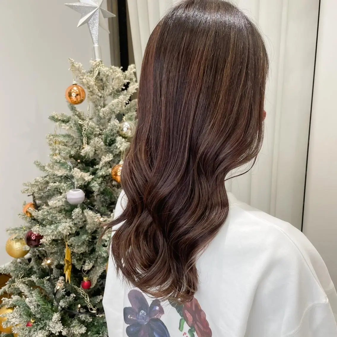 ロング カラー ハイライトカラー ハイライト クリスマス 朝倉 海斗のヘアスタイル
