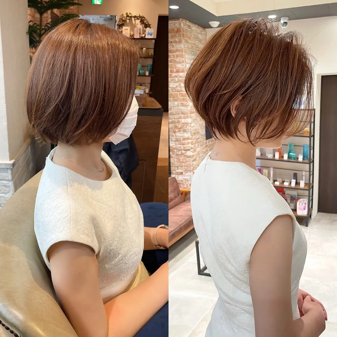 ショート カット 大人女性お悩み解決 ショート/イハカズキのヘアスタイル