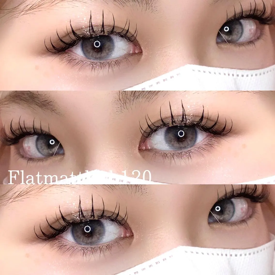 マツエク・マツパ フラットラッシュ eyelash "Koa"🕊🤎のマツエク・マツパデザイン