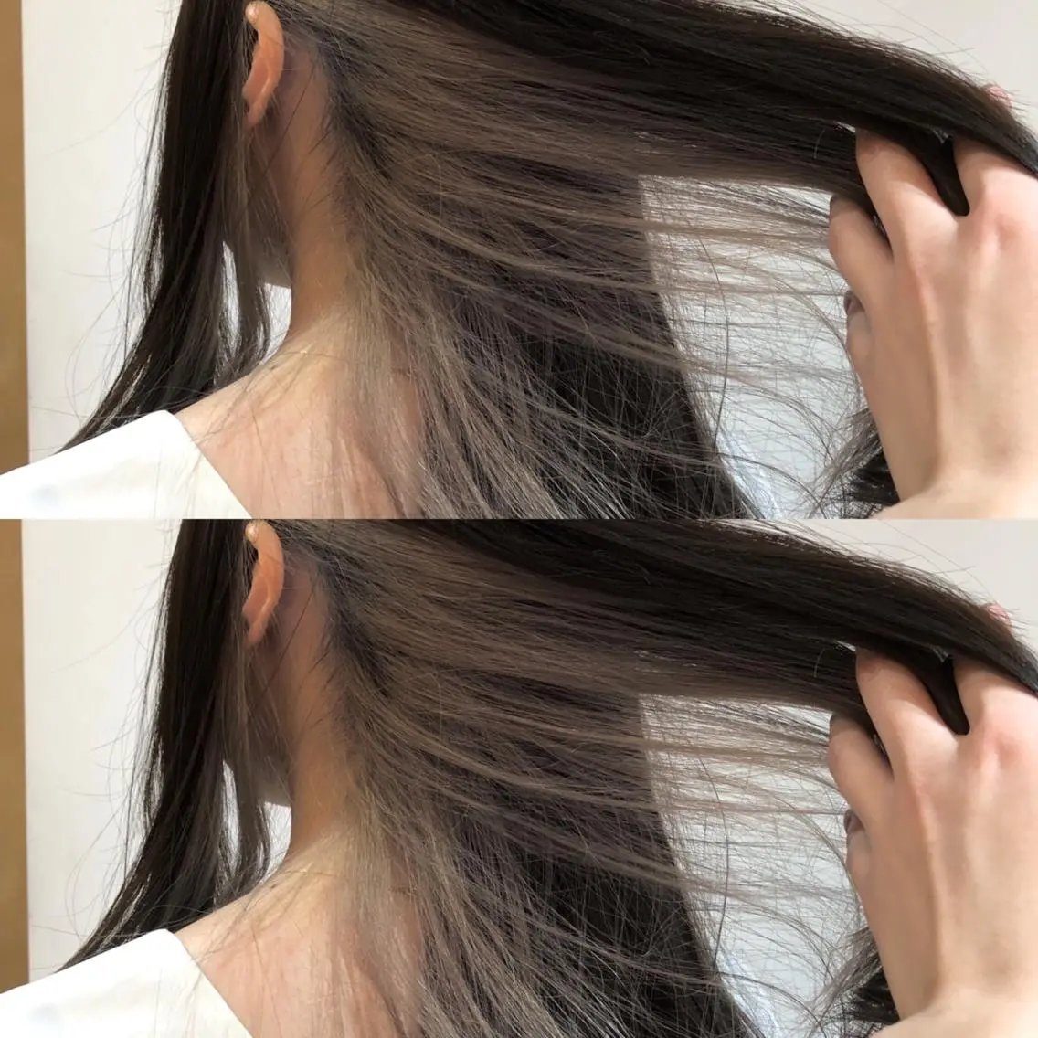 ミディアム カラー 韓国ヘア 店長NEGIのヘアスタイル