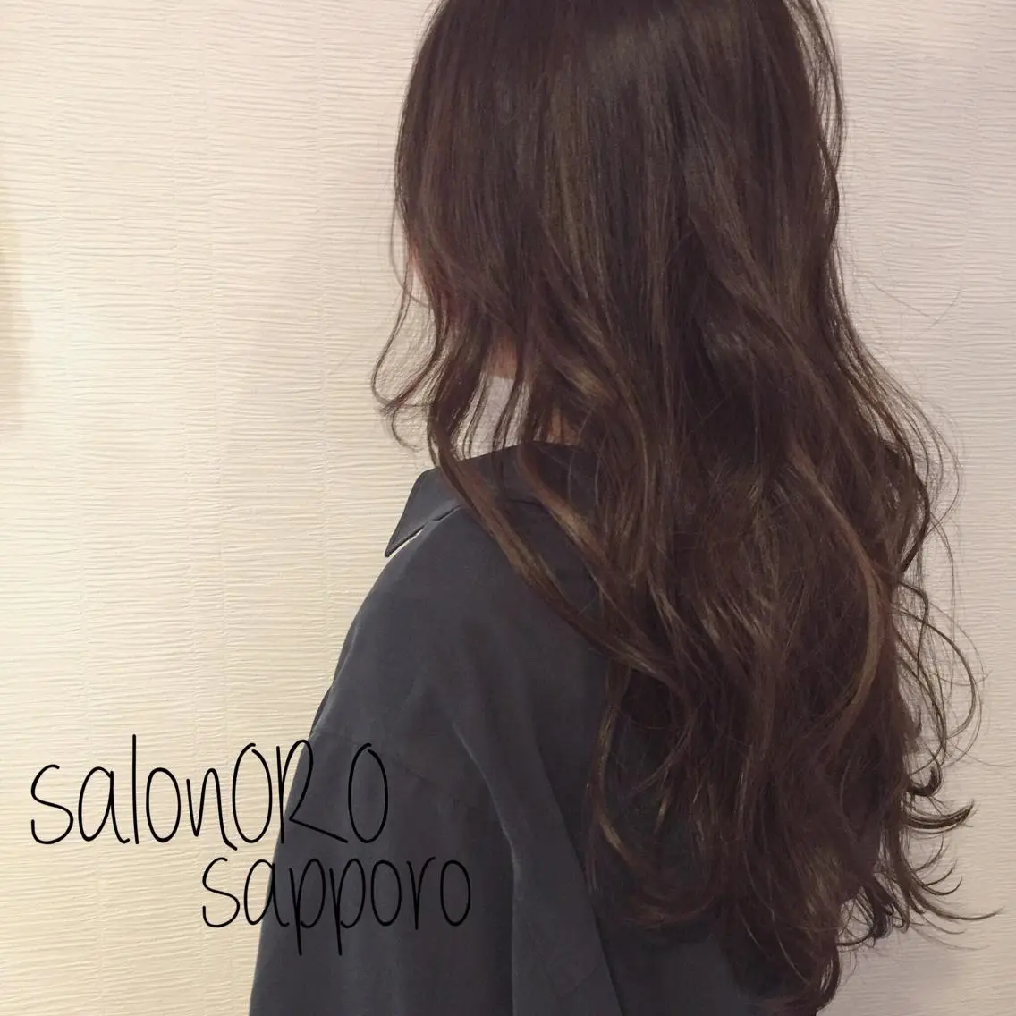 ロング カラー ブリーチ 透明感カラー イルミナカラー ブリーチなしカラー 似合わせカット 池田 真由美のヘアスタイル