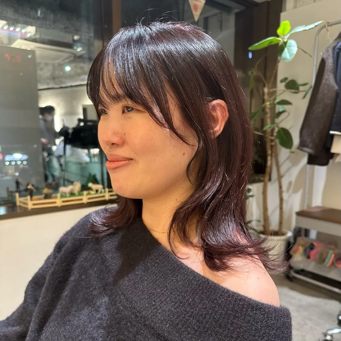 ミディアム 似合わせカット カット ヘアカラー トリートメント 骨格診断/宮澤瑞穂 ボブ/レイヤー/銀座のその他イメージ
