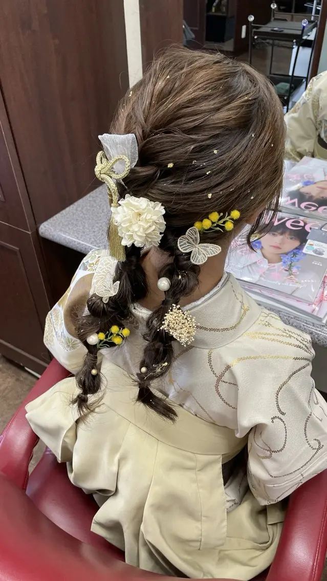 ロング ヘアアレンジ コゾノ ミキコのヘアスタイル