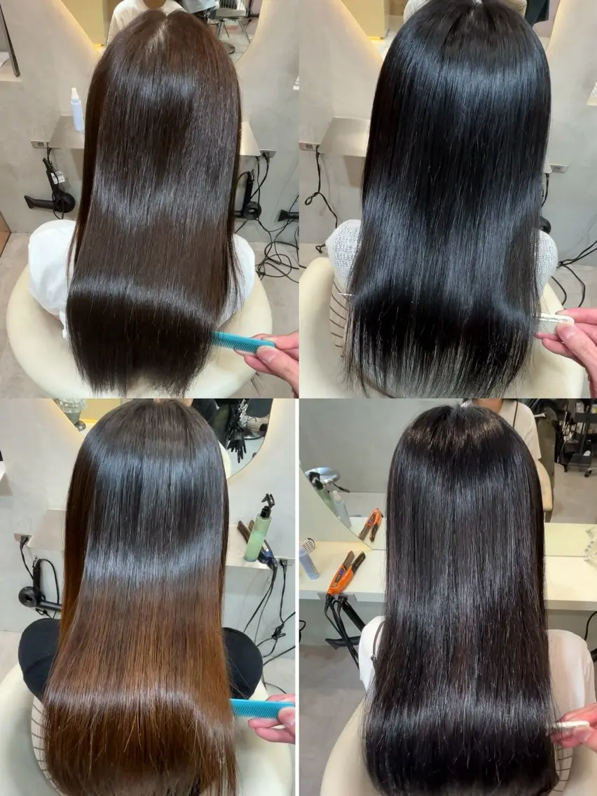 ロング ヘアアレンジ カット 縮毛矯正 トリートメント 艶髪特化/矯正/ 髪質改善/吉田光佑のヘアスタイル
