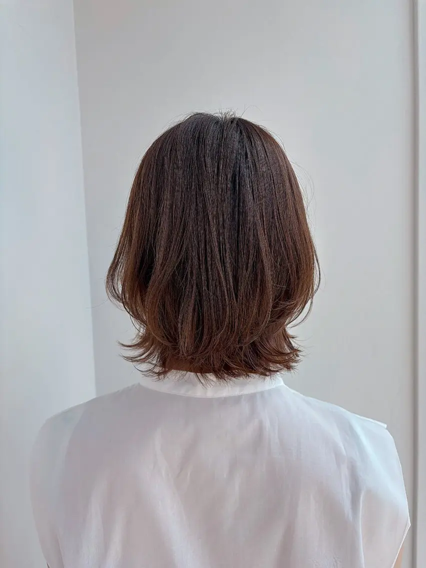 ショート ボブレイヤー ボブ レイヤーカット ボブ/ミディアム 親しみやすさ/さくらのヘアスタイル