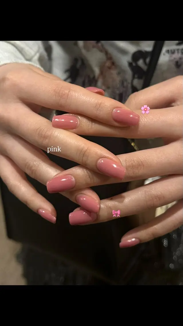 ワンカラー➿🪩🎀(🖐🏻ハンド,オフなし) パラジェル使用⟡.*の写真