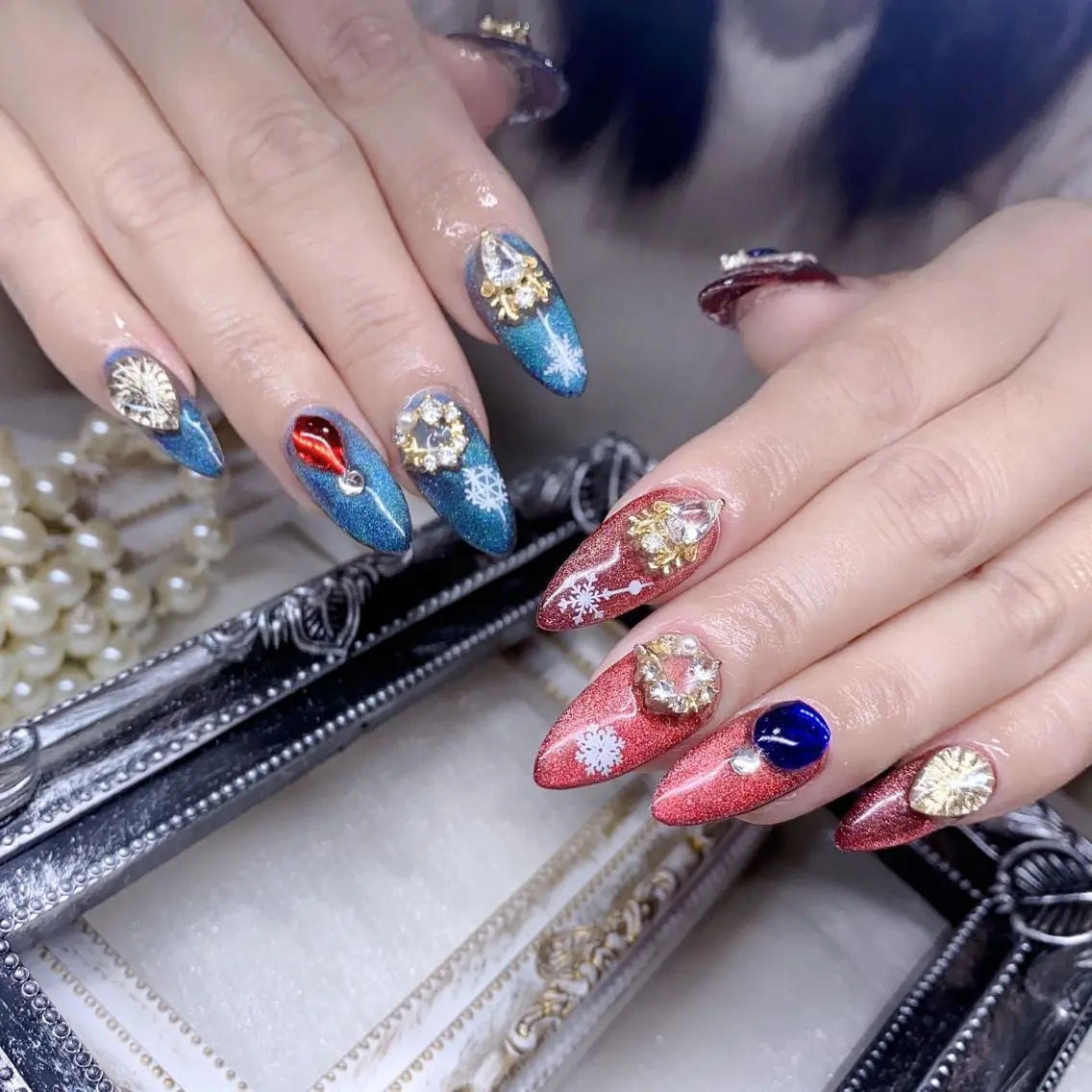 ネイル ハンドネイル Queens マオのネイルデザイン
