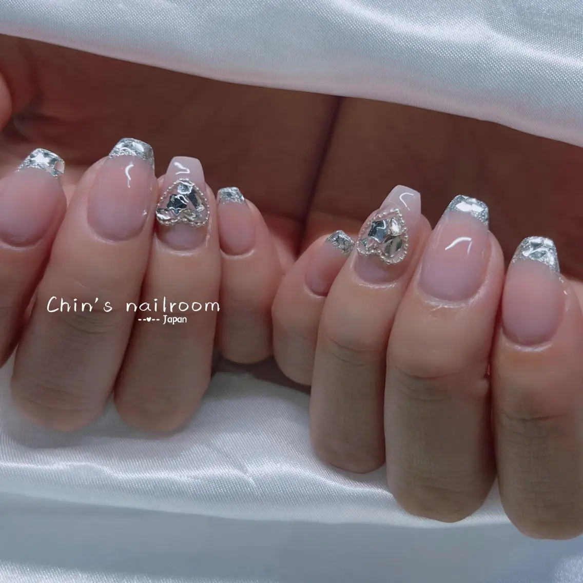 ネイル 韓国ネイル ワンホンネイル Kawaii ChibaNailのネイルデザイン