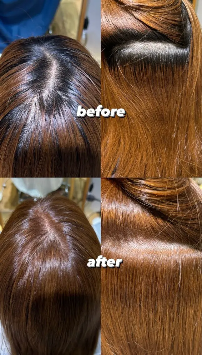 カラー 新野 善道のヘアスタイル