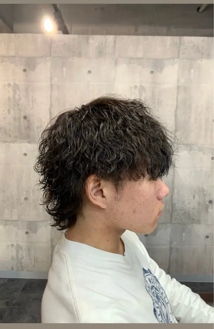 メンズ 井高 洸のヘアスタイル