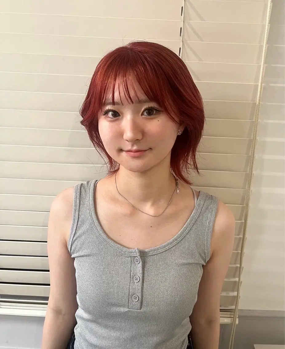 カラー ヘアカラー デザインカラー🍬✨ 透明感カラー✨ナナのヘアスタイル