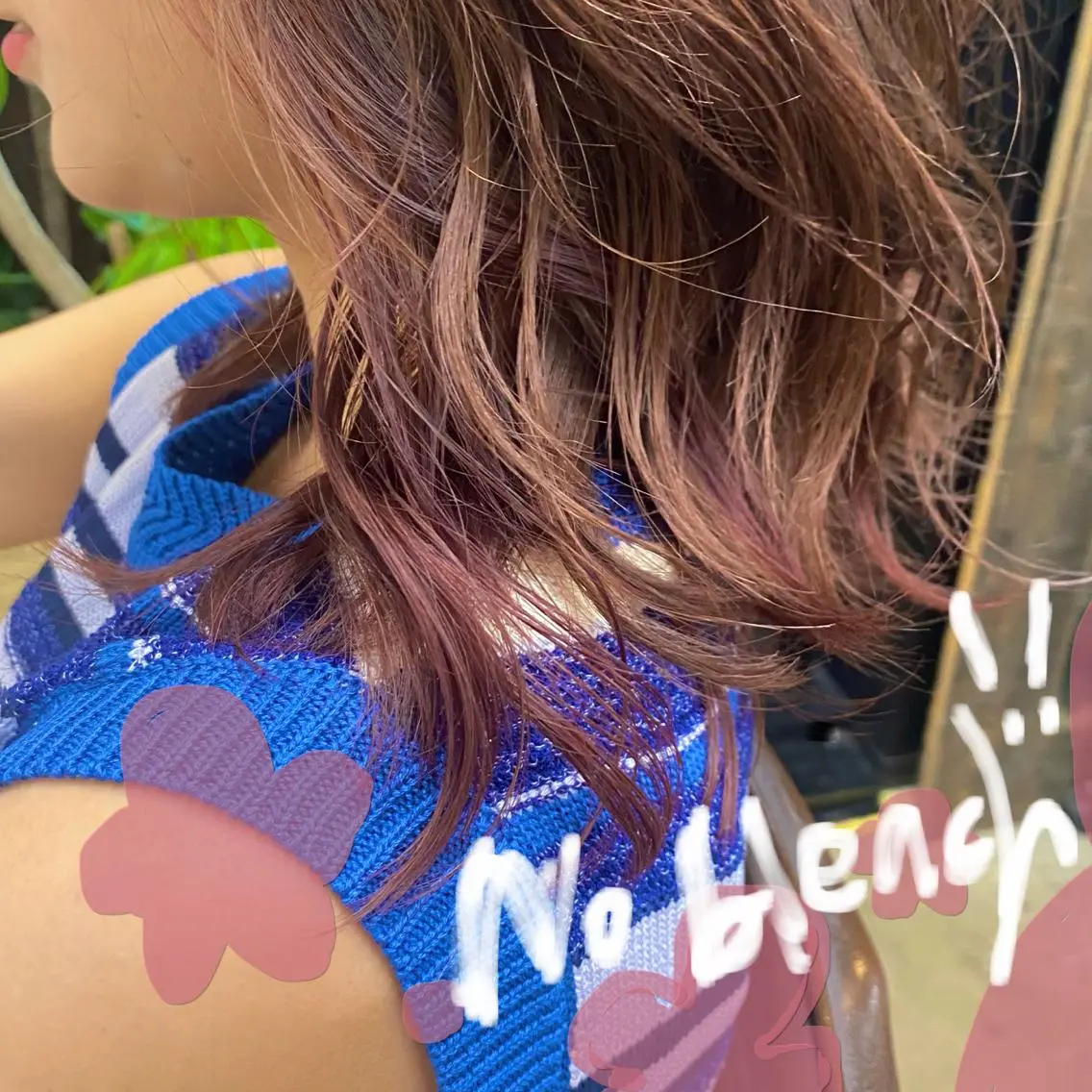 ミディアム ヘアカラー Moca 〰️のヘアスタイル