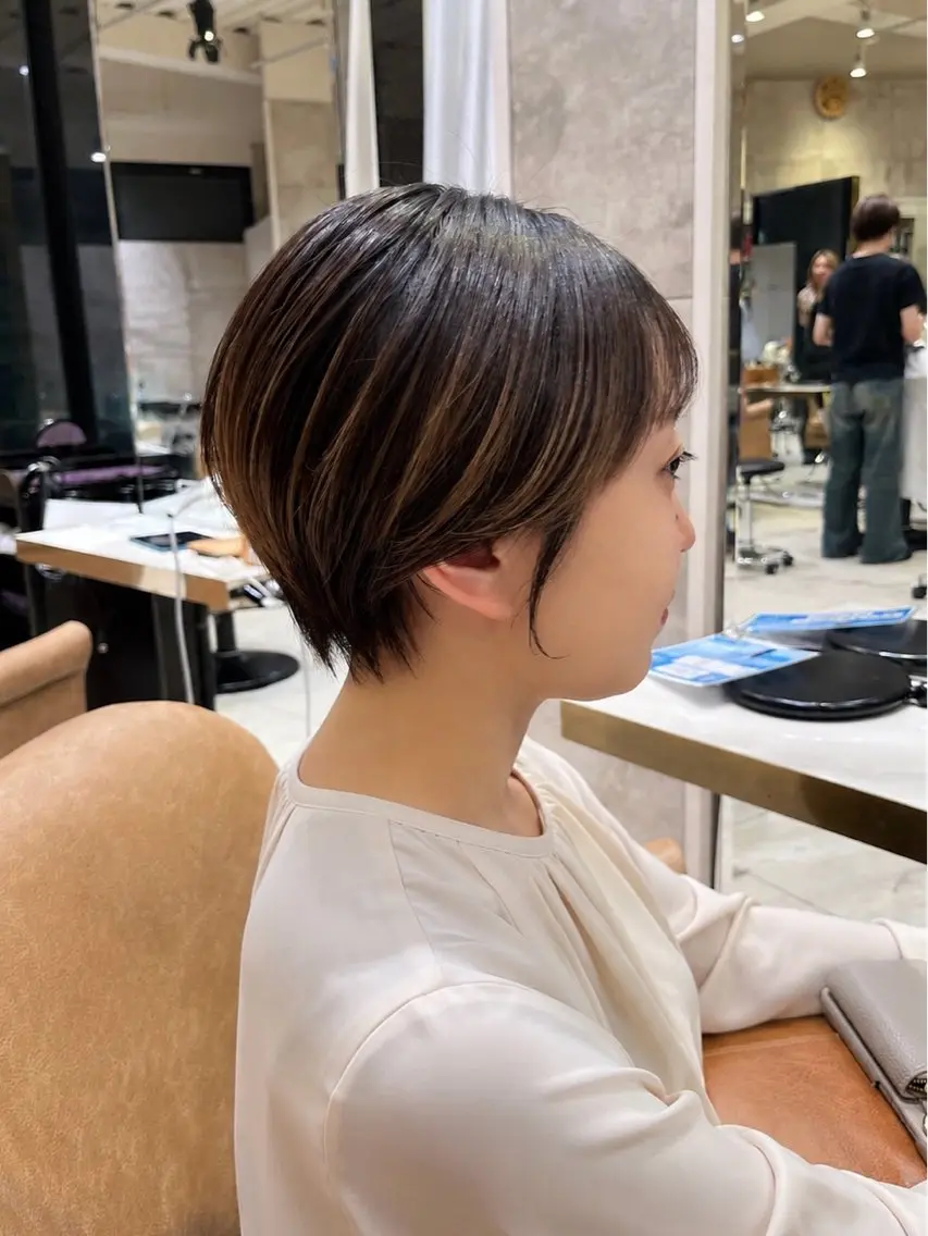 ショート 🍯ショート/ボブ/ レイヤー/みゆ🍯のヘアスタイル