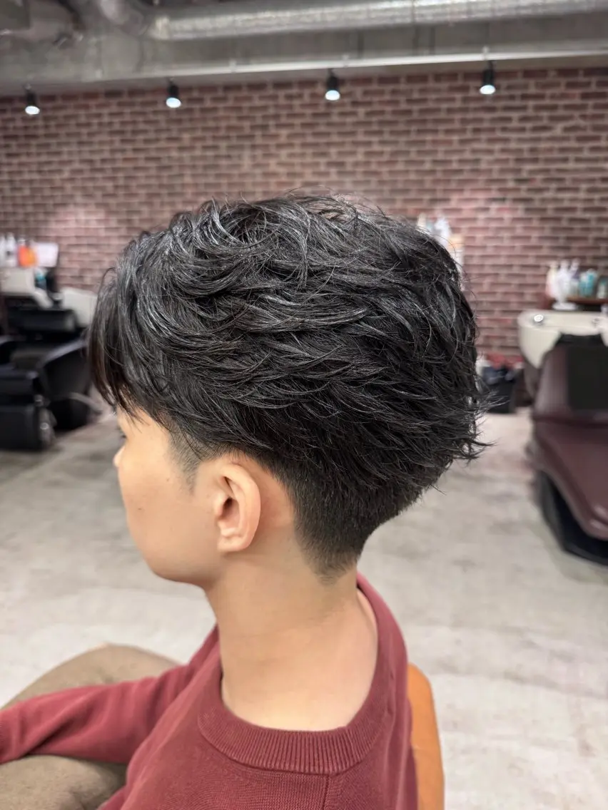 ショート カット ヘッドスパ tomoメンズ特化 /パーマ/カットのヘアスタイル