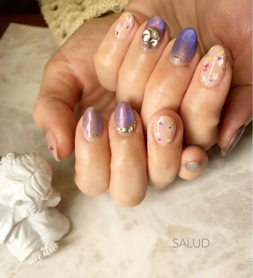 ネイル ハンドネイル Nail Salon SALUDのネイルデザイン