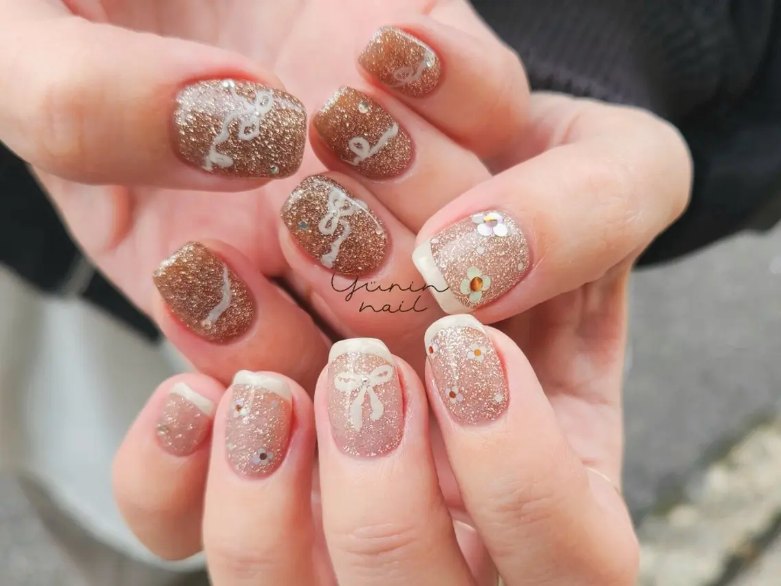 ネイル フラッシュネイル ショートネイル専門 yurin nailのネイルデザイン