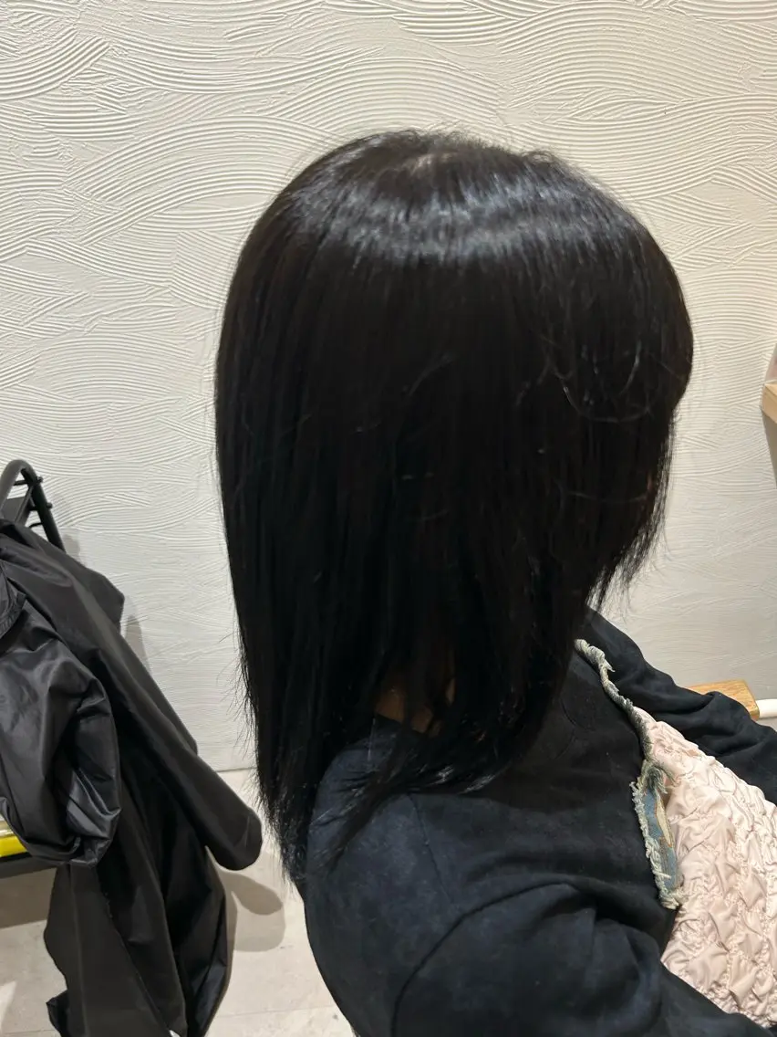 ミディアム ヘアカラー トリートメント あんじゅ ✨暖色カラー✨高崎のヘアスタイル