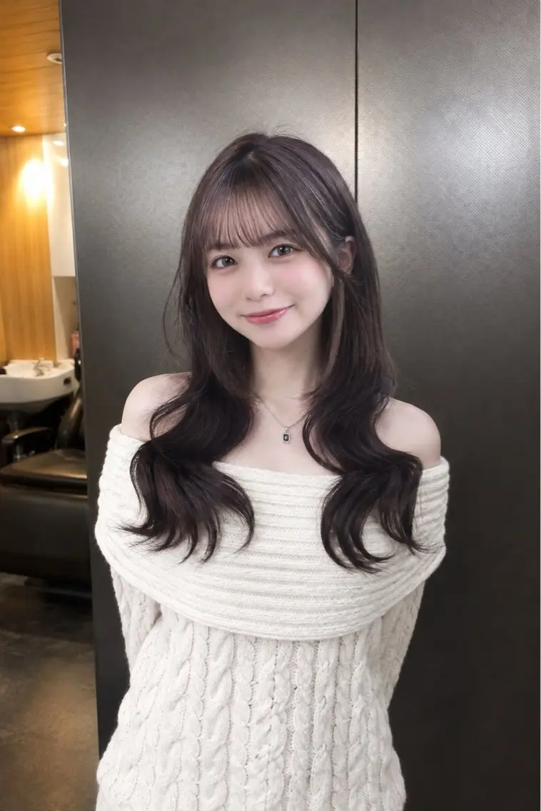 ロング カラー ブラウンカラー ラベンダーカラー ヘアカラー 💖トレンド春夏 カラー💖FUTAのヘアスタイル