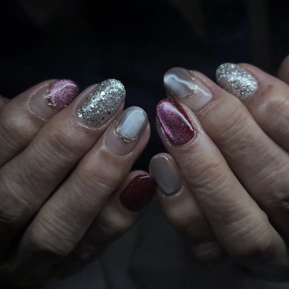 ネイル ハンドネイル 424 nailsのネイルデザイン