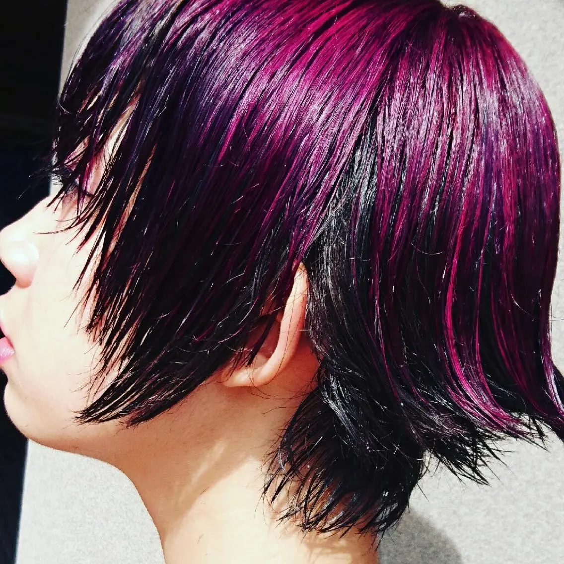ショート カラー デザインカラー 高橋 亮/ショートカットのヘアスタイル