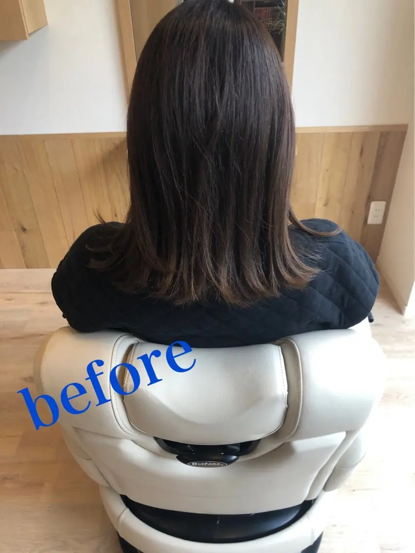 セミロング 髪質改善 Decor. Heir salonのヘアスタイル