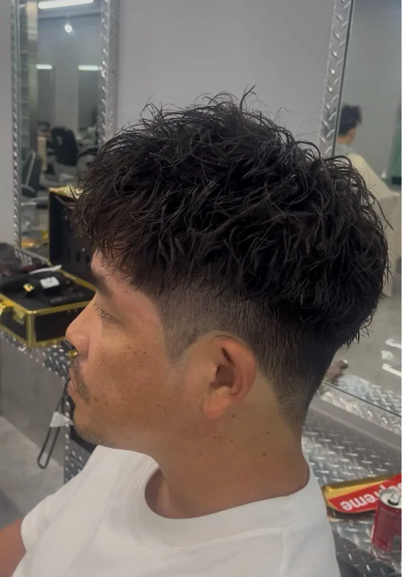 パーマ 刈部倶楽舞 サスガのヘアスタイル